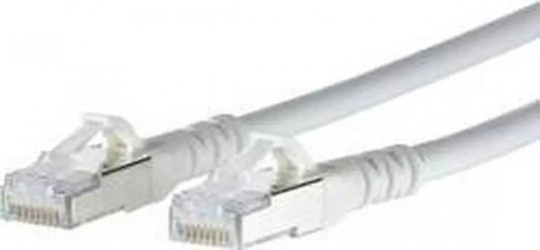 METZ CONNECT BTR NETCOM Cat6A Netwerkkabel Wit 7m
