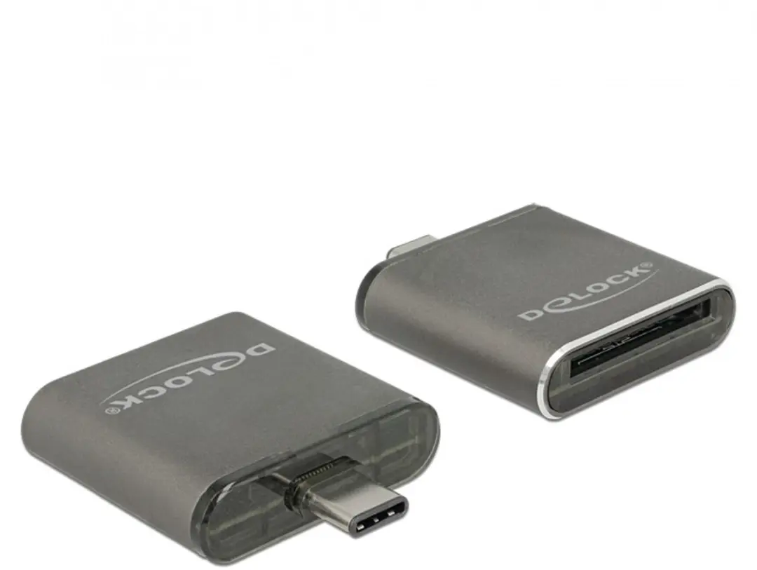 Delock 91498 USB-C Geheugenkaartlezer