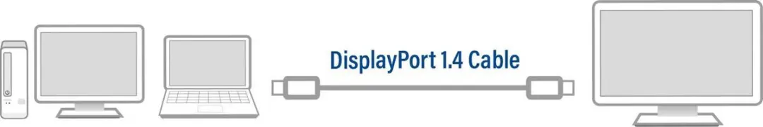 ACT DisplayPort 1.4 Kabel AC4071 8K - 1m - Zwart