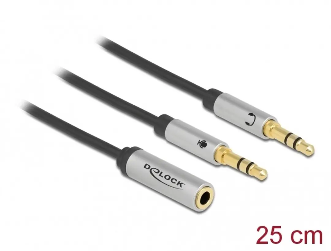 Delock Headsetadapter 3.5mm CTIA