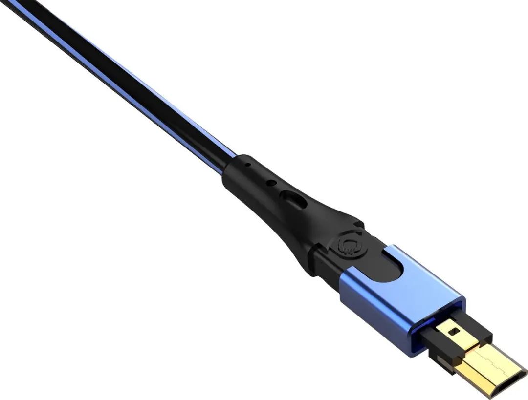 Oehlbach USB Plus Kabel Micro USB 2.0 - Blauw 0.50m
