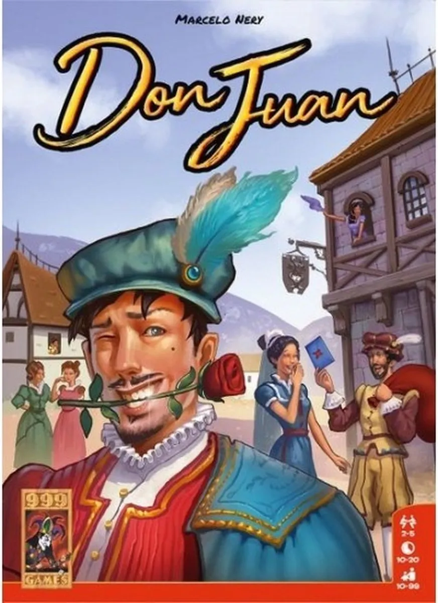 999 Games Don Juan Kaartspel - 2-5 Spelers