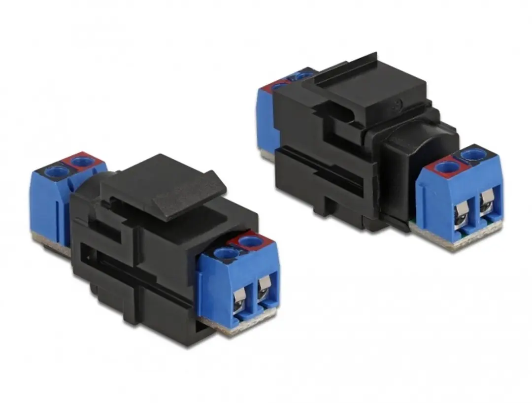 Delock Keystone Module 2 Pin TerminalBlock