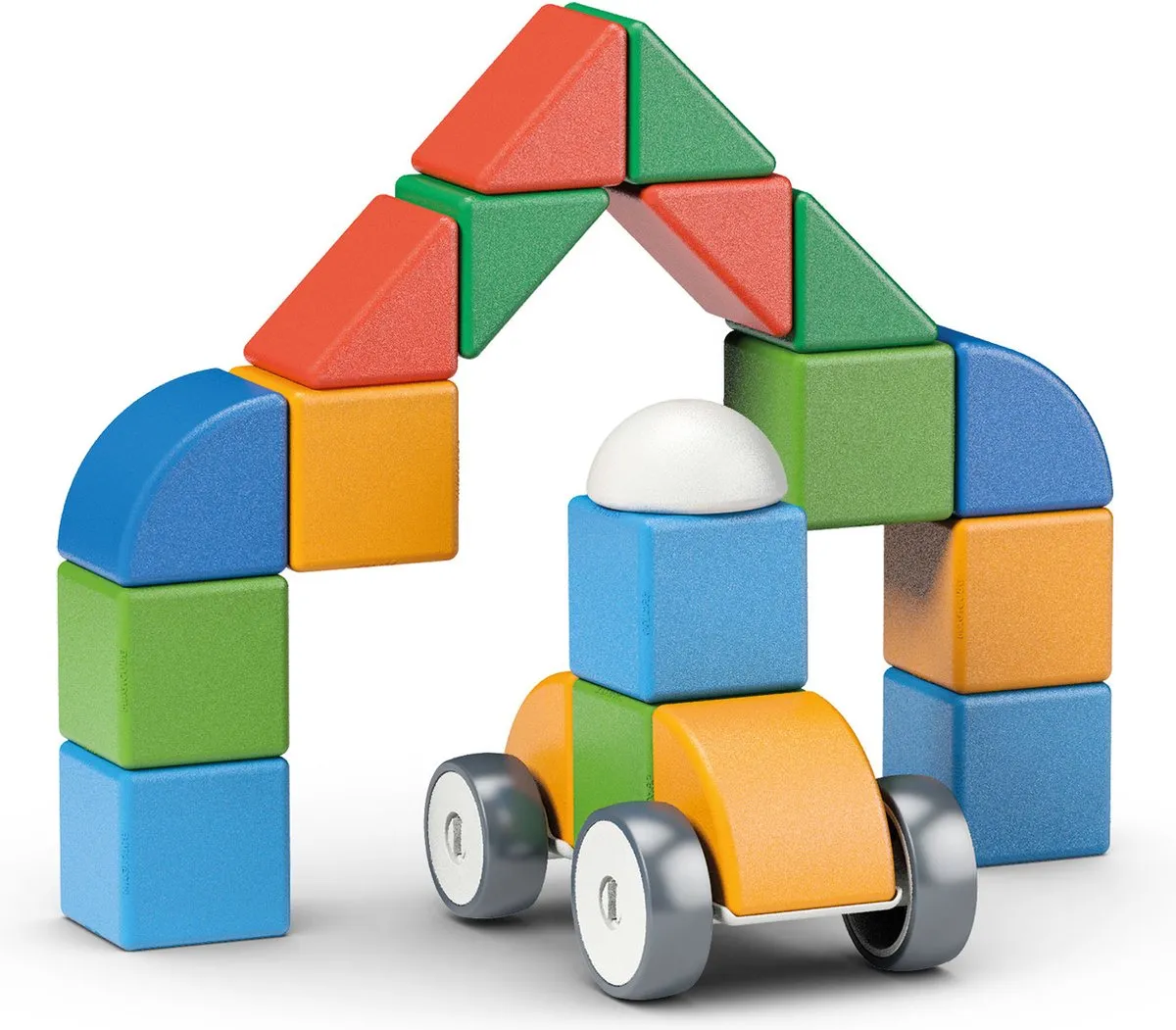Geomag MagiCube Magnetische Bouwblokken 25-delig - Multikleur