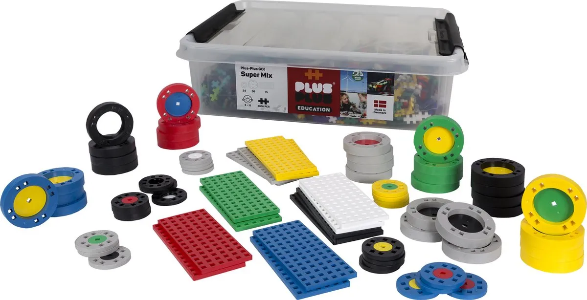 Plus-Plus Go! Super Mix 2675 Stukken - Multicolor