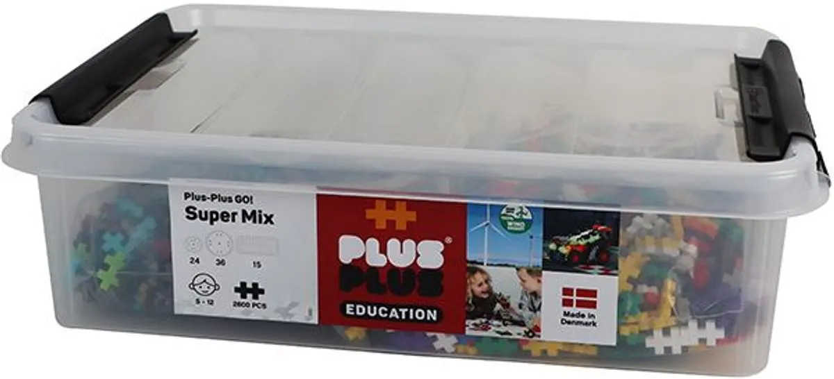 Plus-Plus Go! Super Mix 2675 Stukken - Multicolor