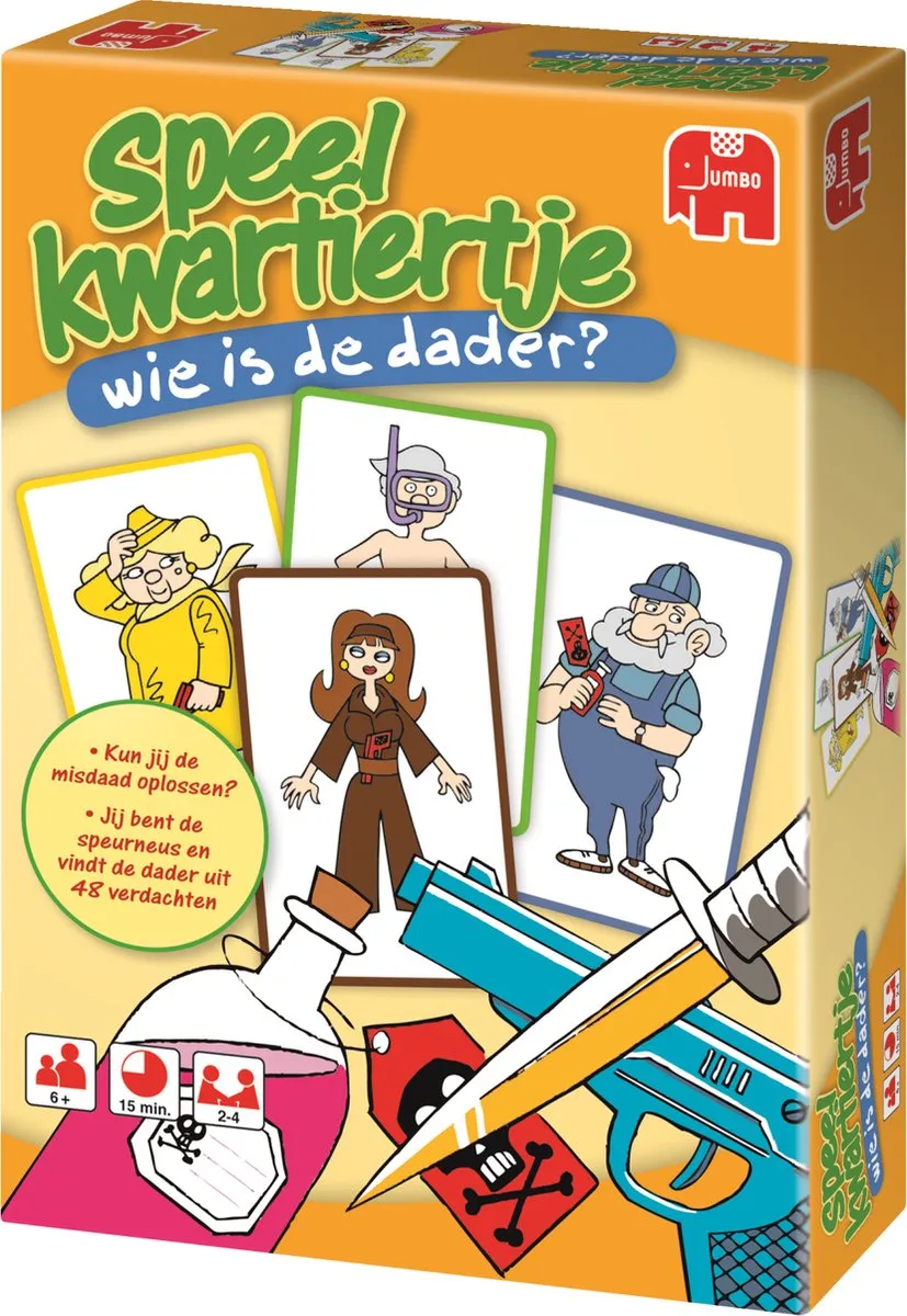 Speelkwartiertje - Wie is de Dader