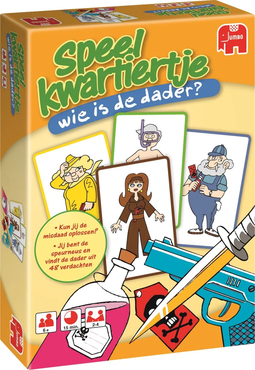 Speelkwartiertje - Wie is de Dader