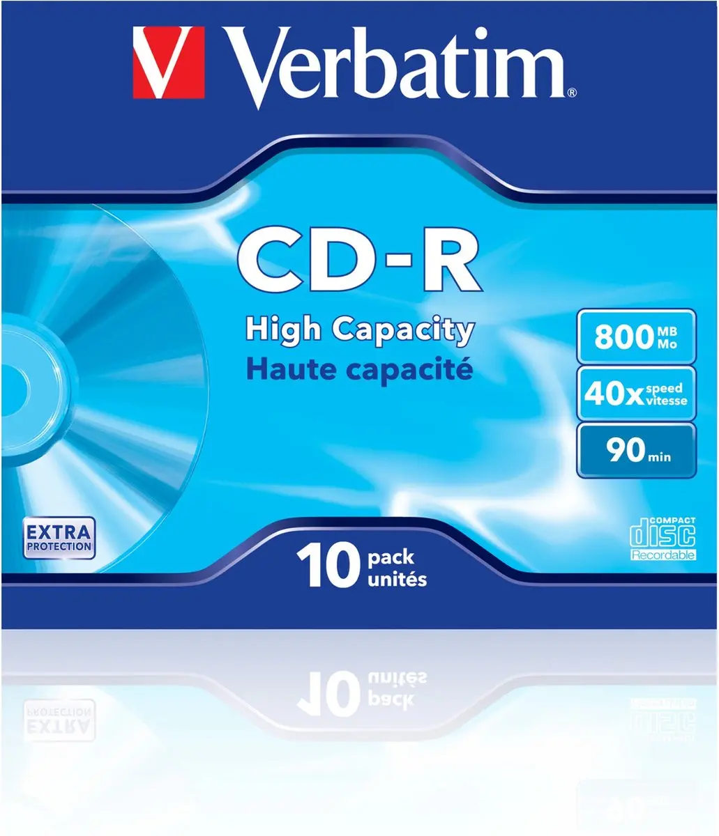 Verbatim 43428 CD-R High Capacity Schijven