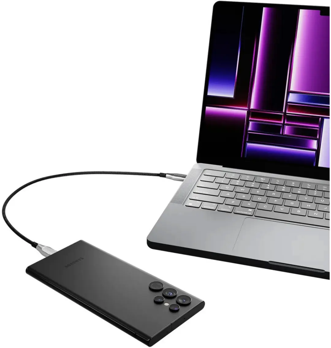 Cygnett USB-C Kabel 2m - Zwart