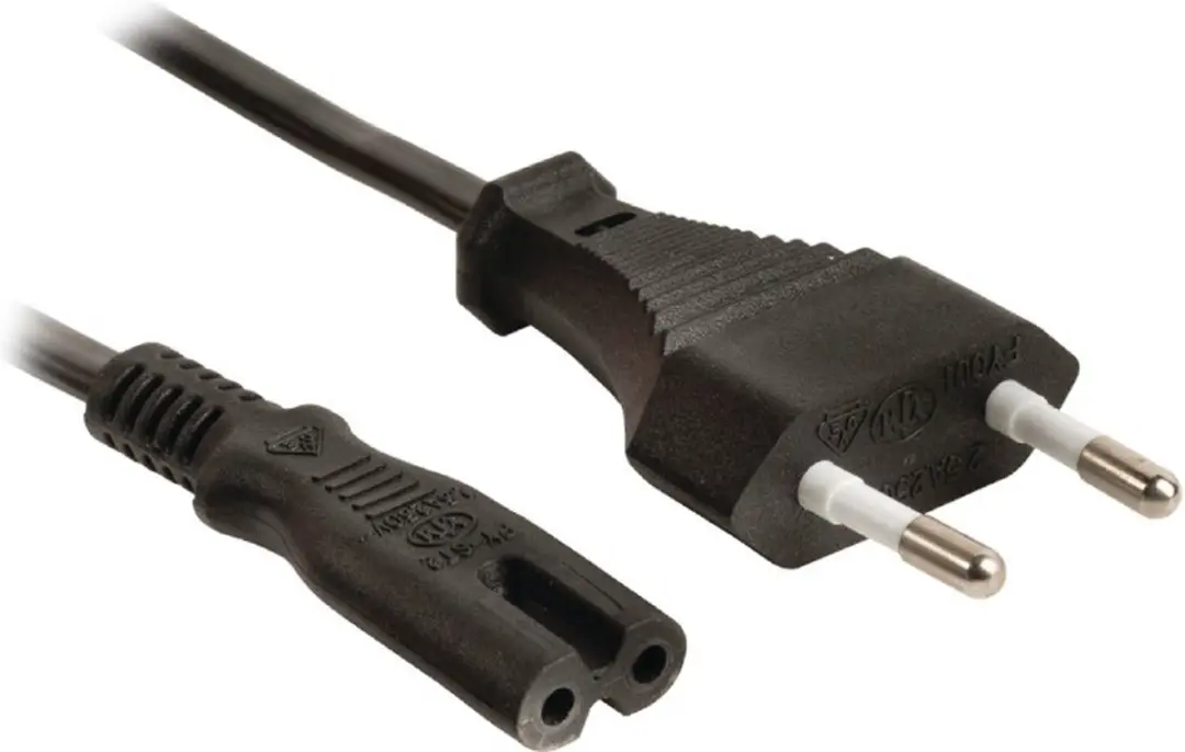 Nedis Stroomkabel IEC-320-C7 3m - 2x0,75mm² Zwart