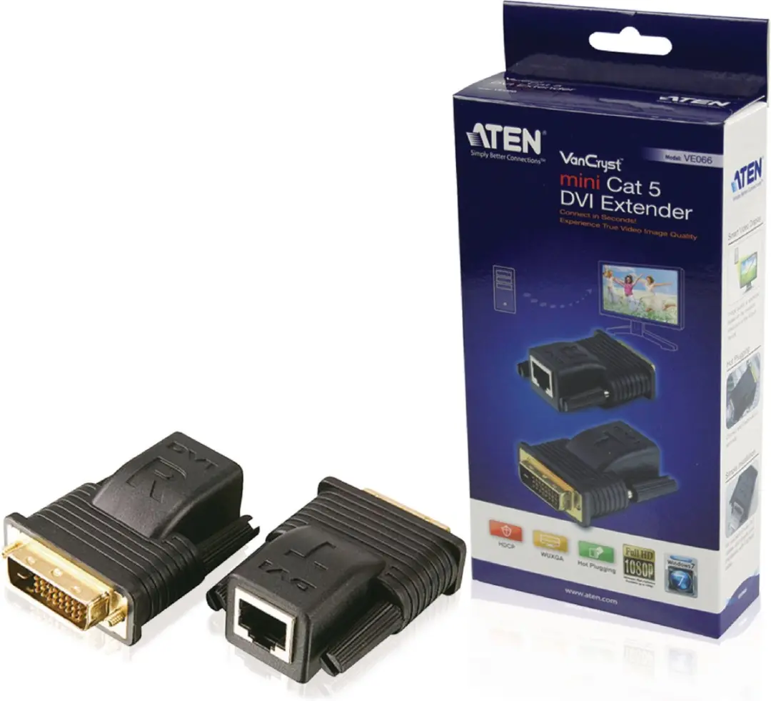 Aten VE066 DVI Single Link CAT5 Extender