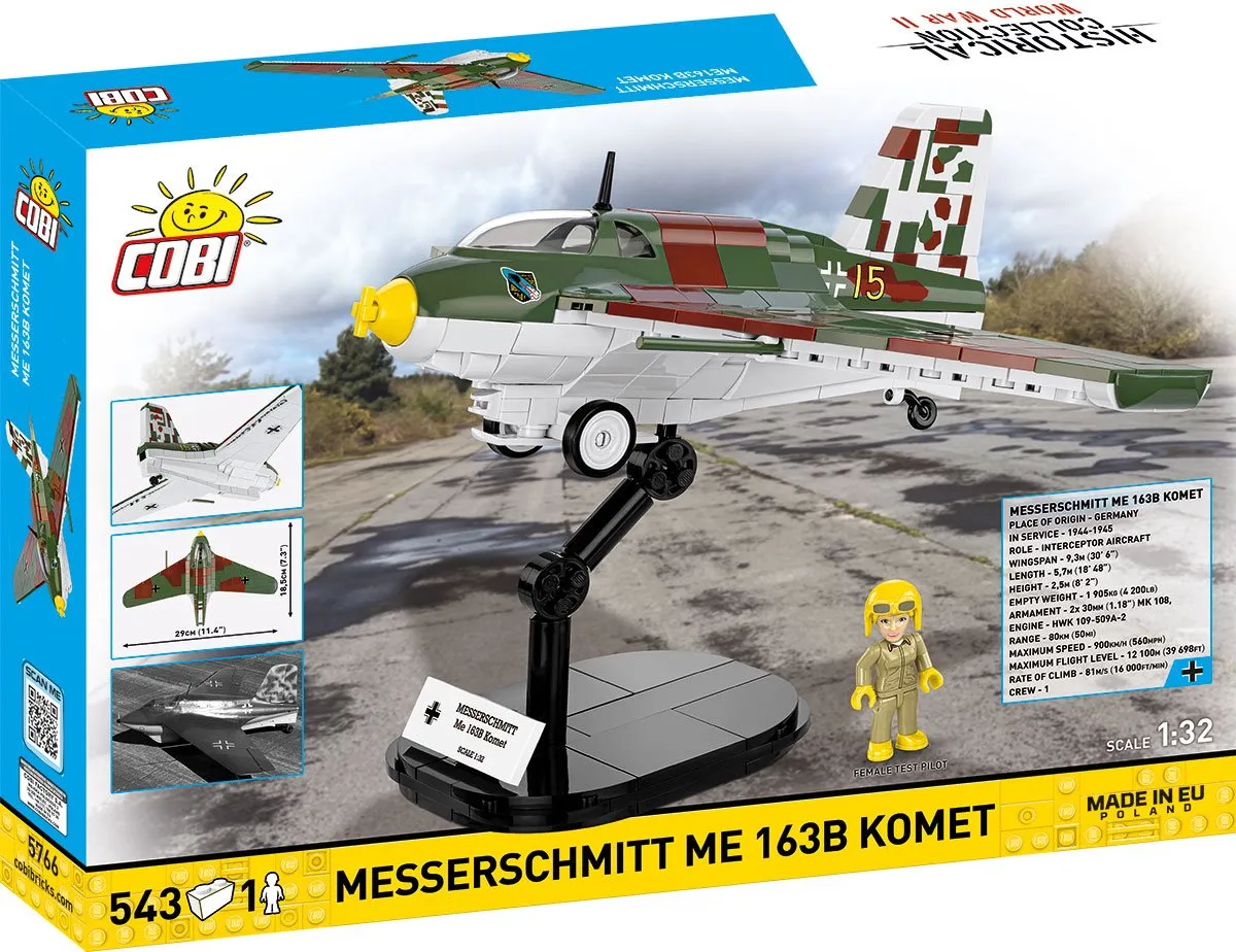 Cobi Messerschmitt ME 163B Komet 5766 - 535 Stukken