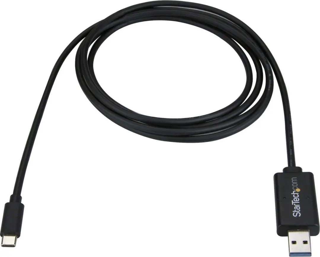 Startech USBC3LINK USB-C Kabel - Zwart