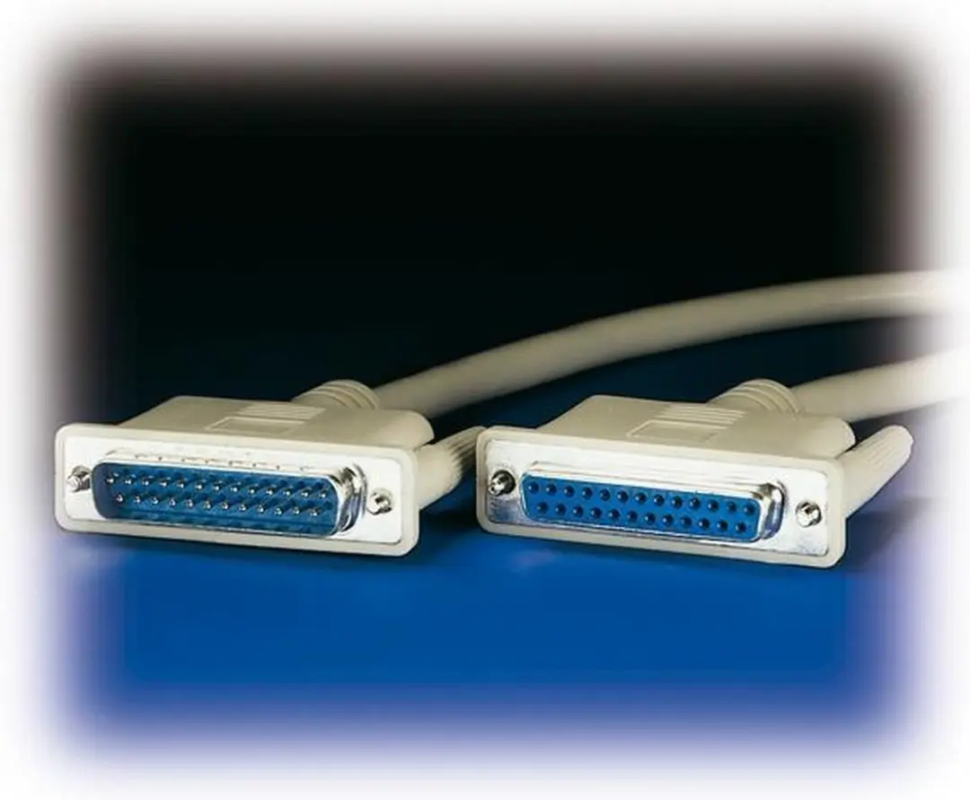 Roline RS232 Kabel D25 M/F 4,5m