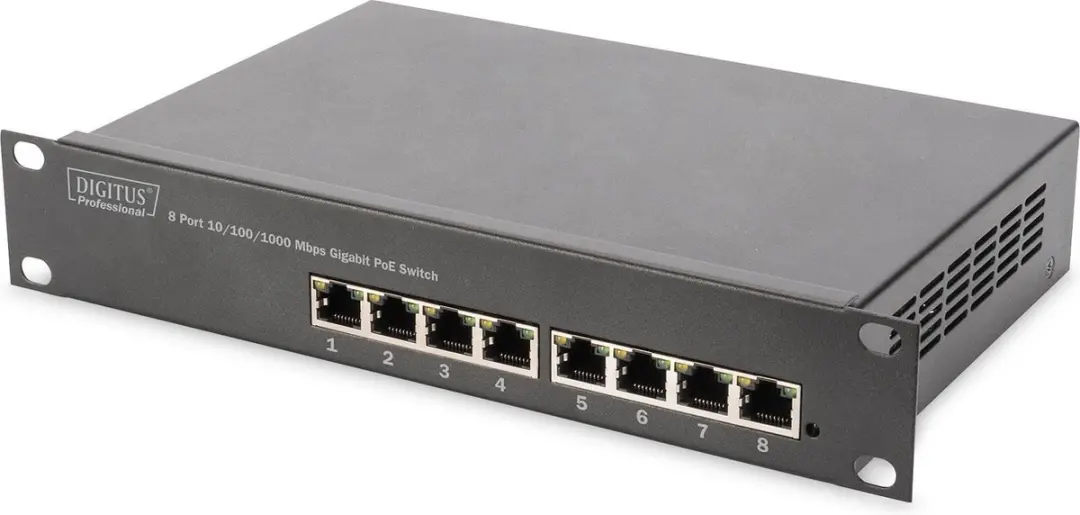 Digitus DN-95317 Netwerk Switch 8 Poorten PoE