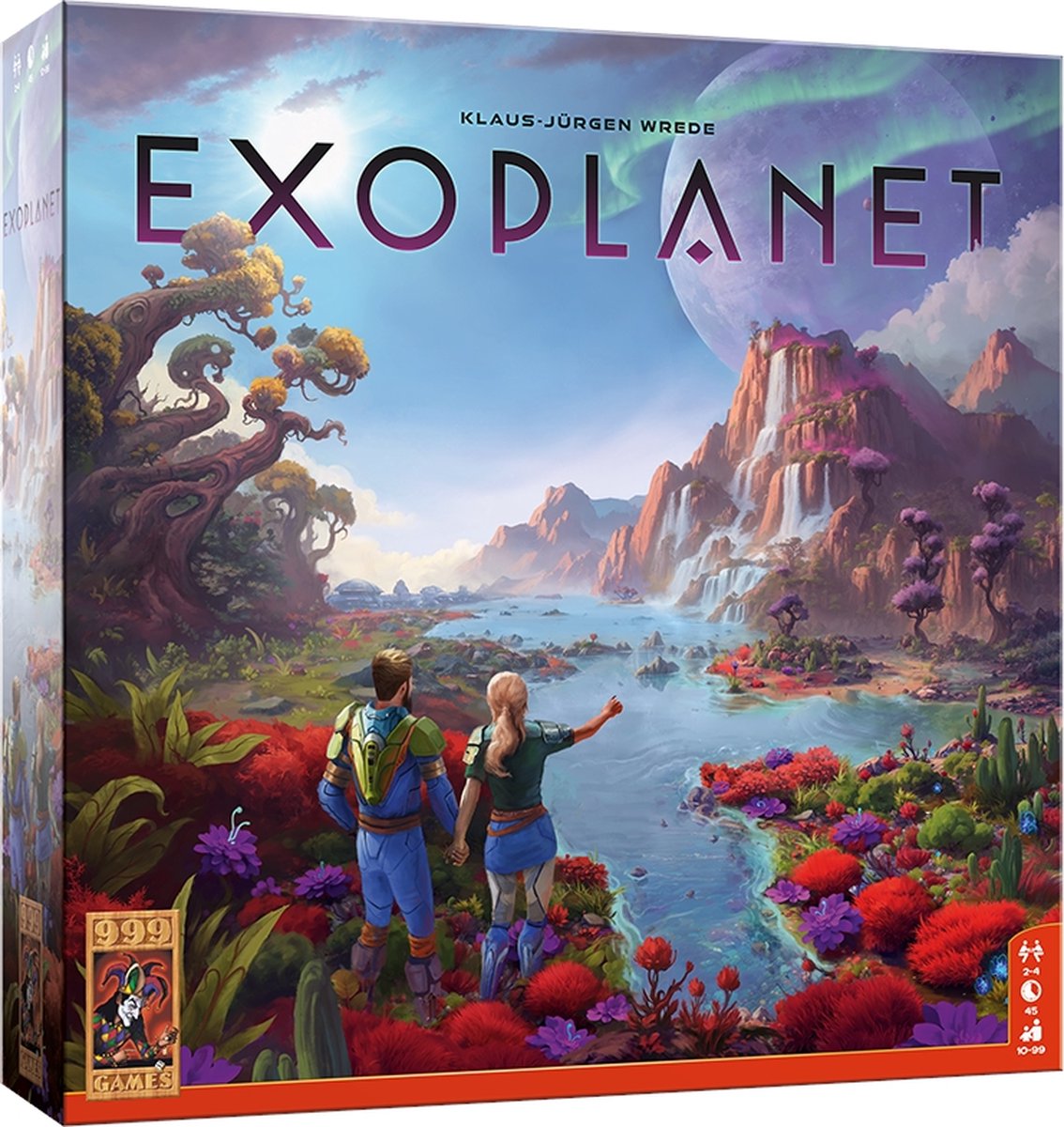 999 Games - Exoplanet - Uitdagend Tactisch Bordspel - bevat spelregels in NL, EN en FR