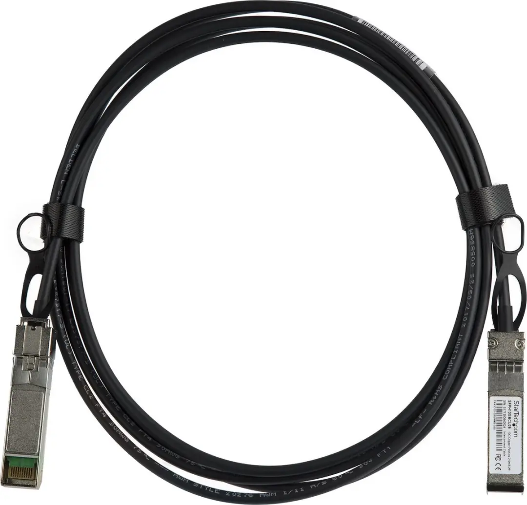 Startech SFP-H10GB-CU2-5m 10GbE SFP+ DAC Kabel - Zwart
