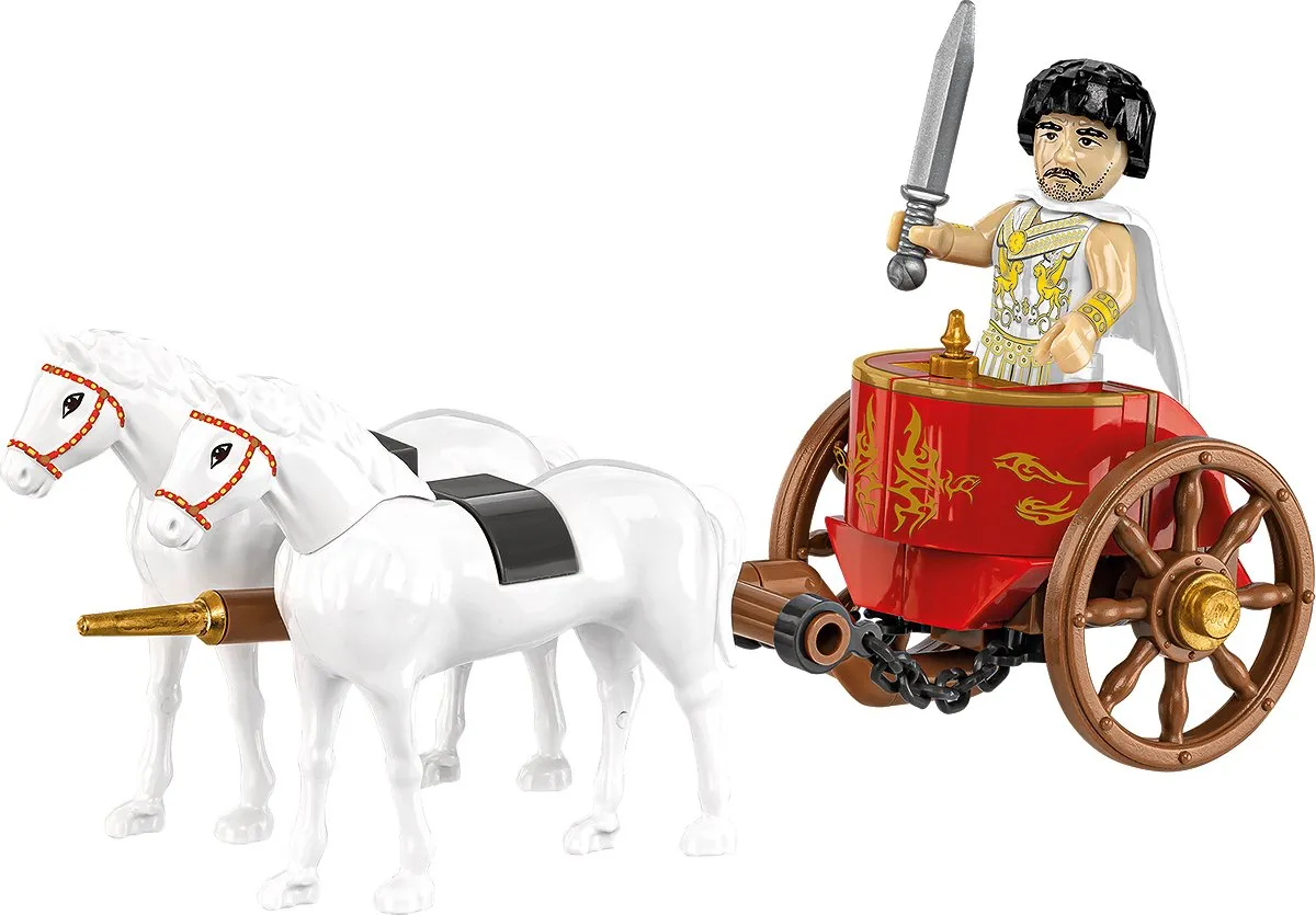 Cobi Romeinse Strijdwagen COBI-20069 - 93 Onderdelen - Meerkleurig - afbeelding 6 van 6