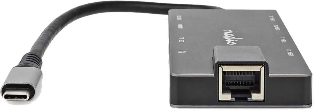Nedis USB Multi-Port Adapter 10-in-1 CCBW64775AT02 - Antraciet