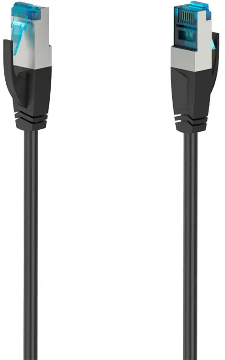 Hama Netwerkkabel CAT6a 10Gbit/s S/FTP 10m - Zwart