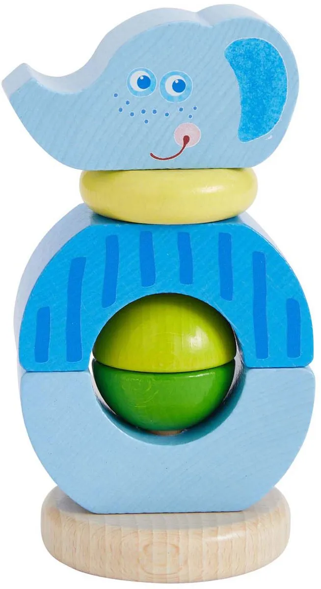 Haba Opsteekspel Olifant - 6 Stuks - Multicolor