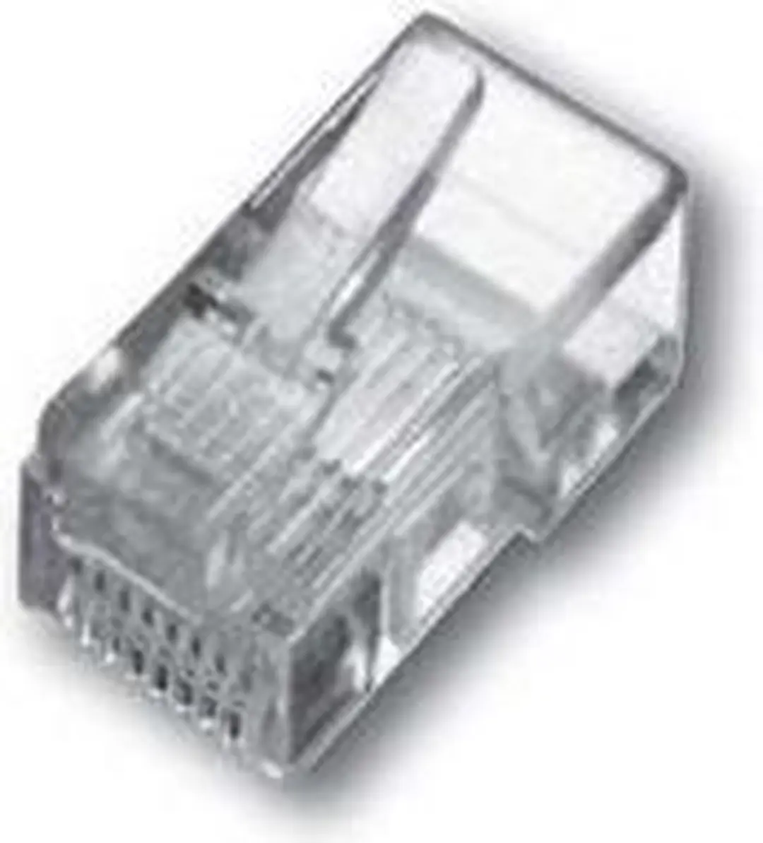 Goobay RJ12 6P6C Krimpconnectoren - 10 Stuks Transparant