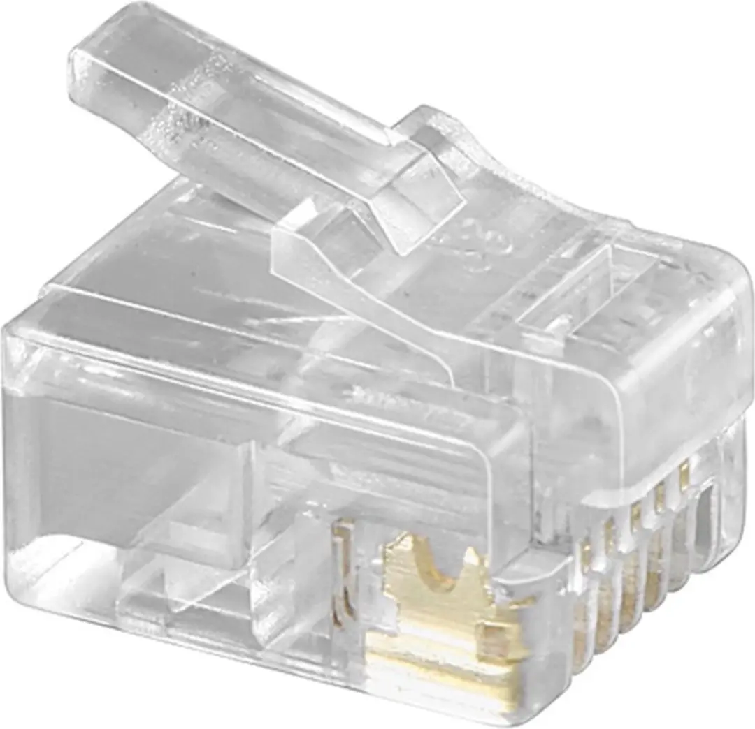 Goobay RJ12 6P6C Krimpconnectoren