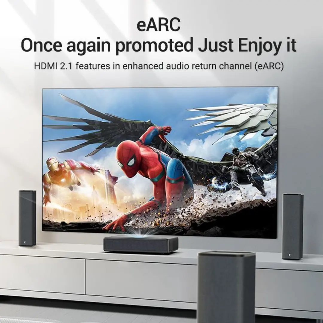 Vention AALBG HDMI Kabel 1,5m - Type A Zwart