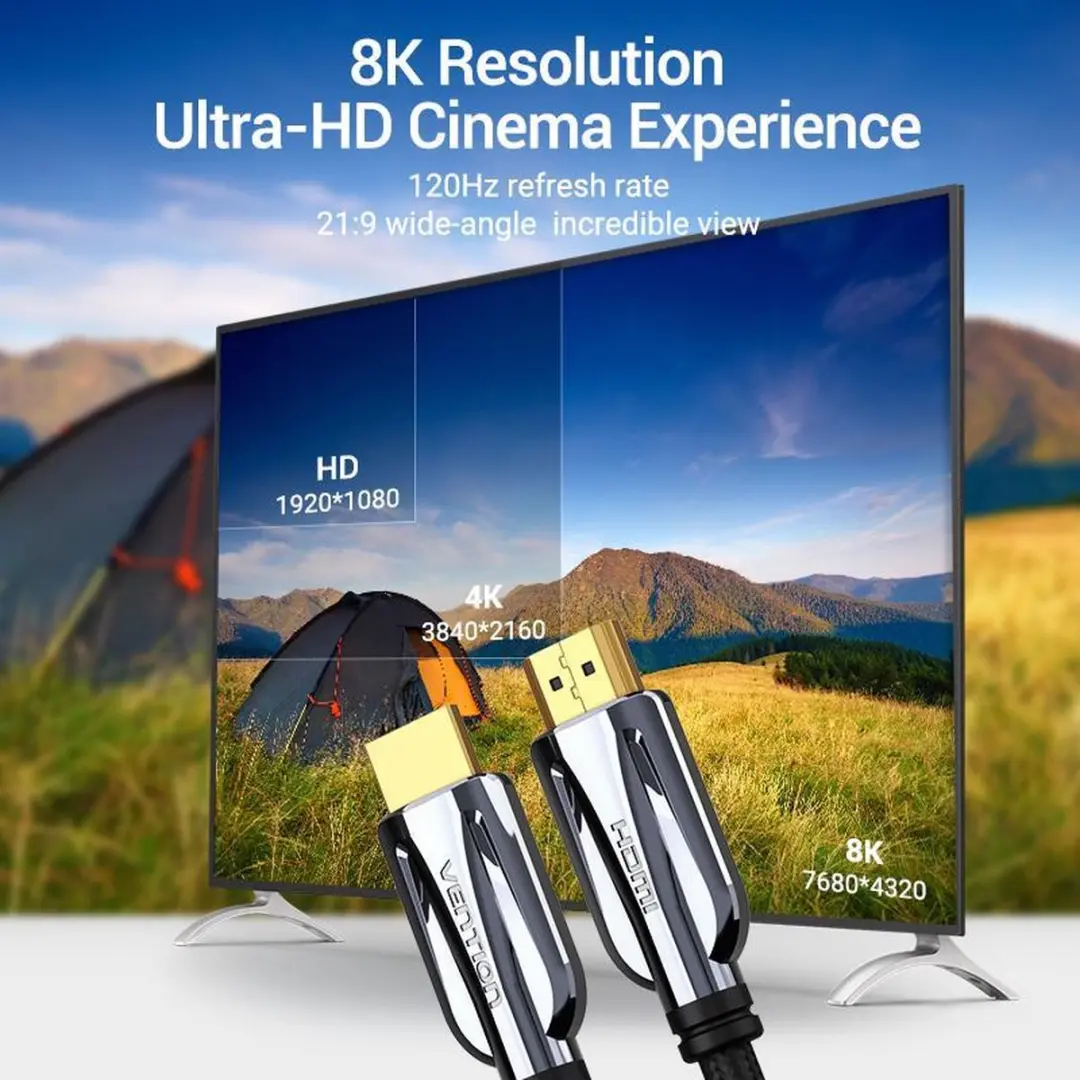 Vention AALBG HDMI Kabel 1,5m - Type A Zwart