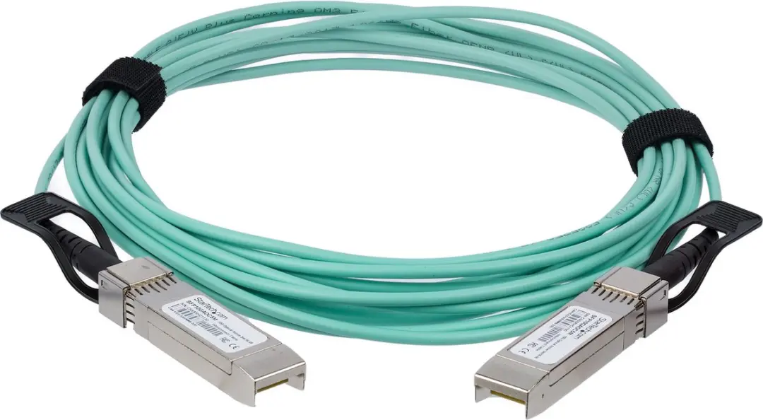 Startech SFP-10G-AOC5M SFP+ Kabel 5m - Lichtblauw