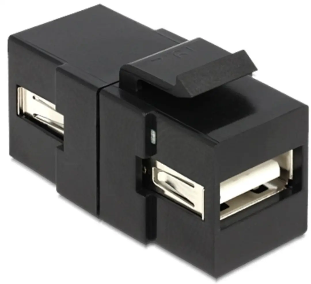 Delock Keystone USB-A Module - Zwart