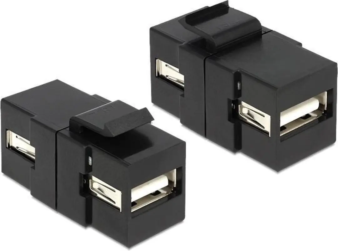 Delock Keystone USB-A Module - Zwart