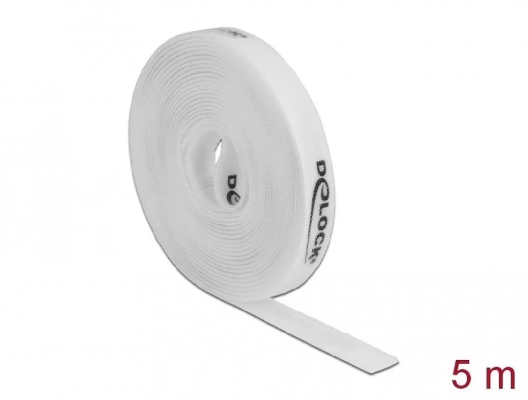 Delock Klittenband Rol 5m x 15mm