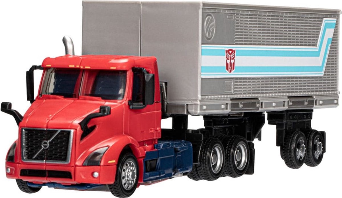 Hasbro Optimus Prime VNR Volvo Transformers - 17 cm figuur rood