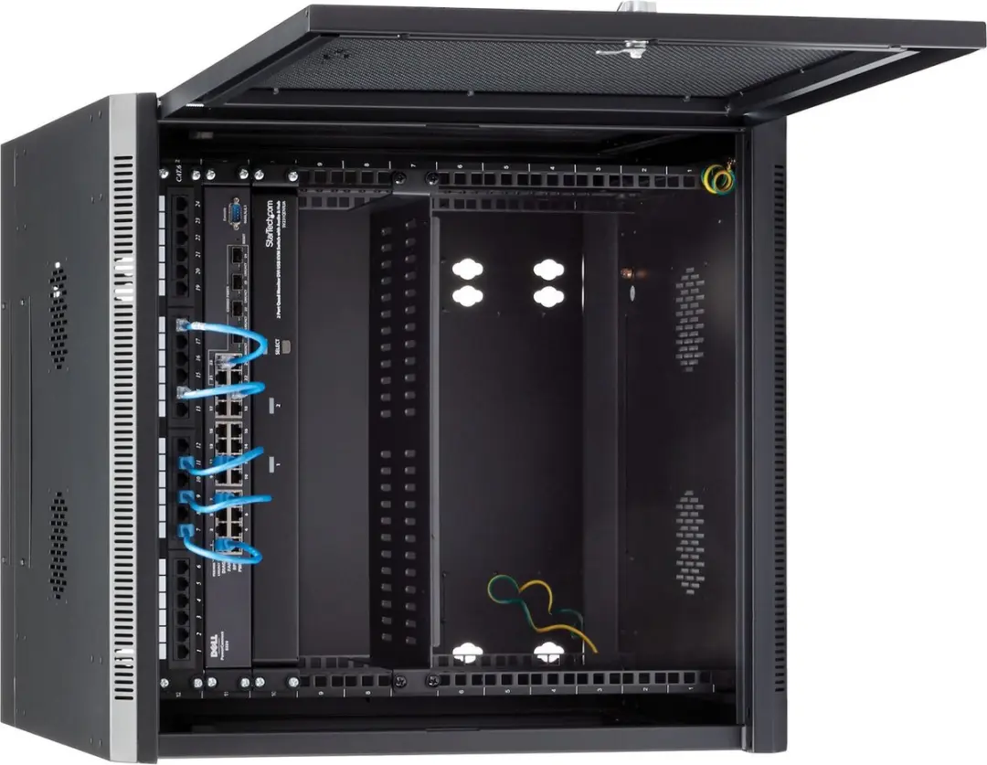 Startech 12U Wandserverkast RK1224WALHM - 20 inch Diep