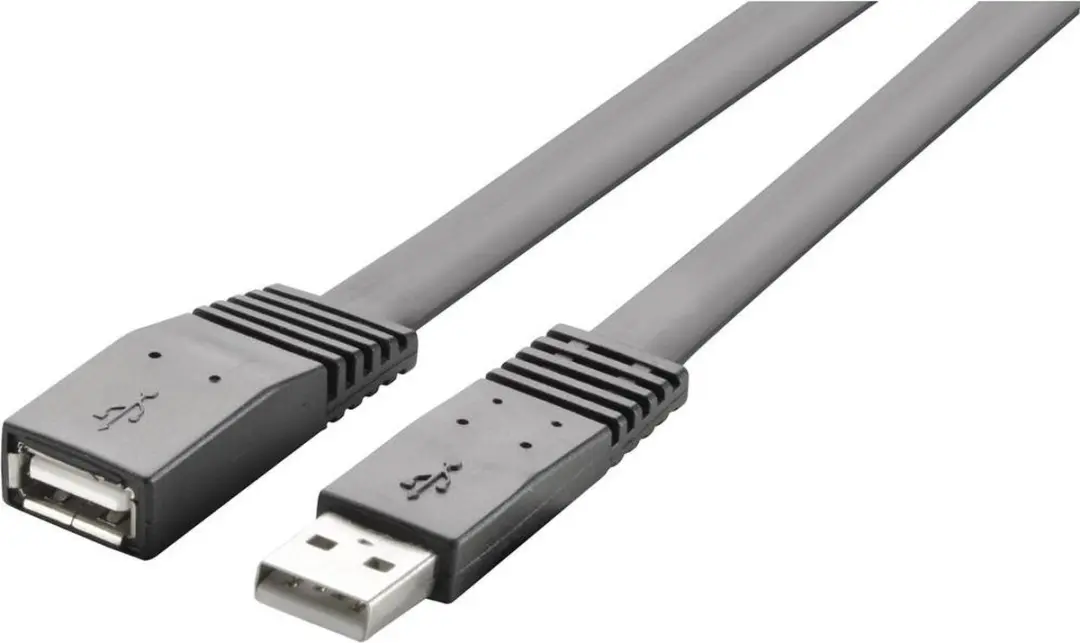Renkforce RF-4096101 USB-kabel 3.0m - USB-A naar USB-A - Zwart