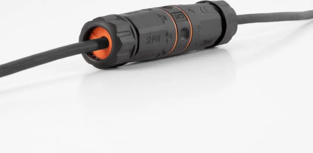 Delock LSA naar LSA CAT6A IP68 Kabelconnector - Zwart