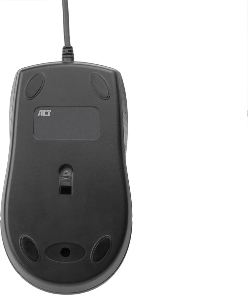 ACT AC5006 Bedrade Optische Muis 1000 DPI - Zwart