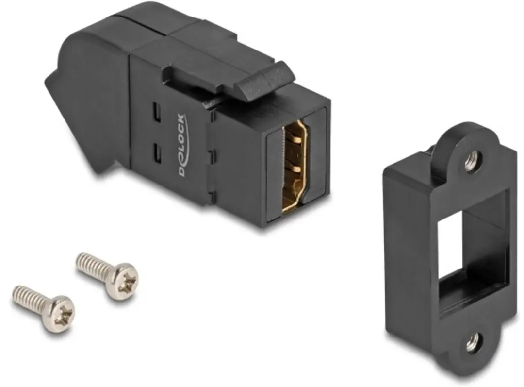 Delock HDMI 2.1 Haaks Keystone Module 8K 60Hz