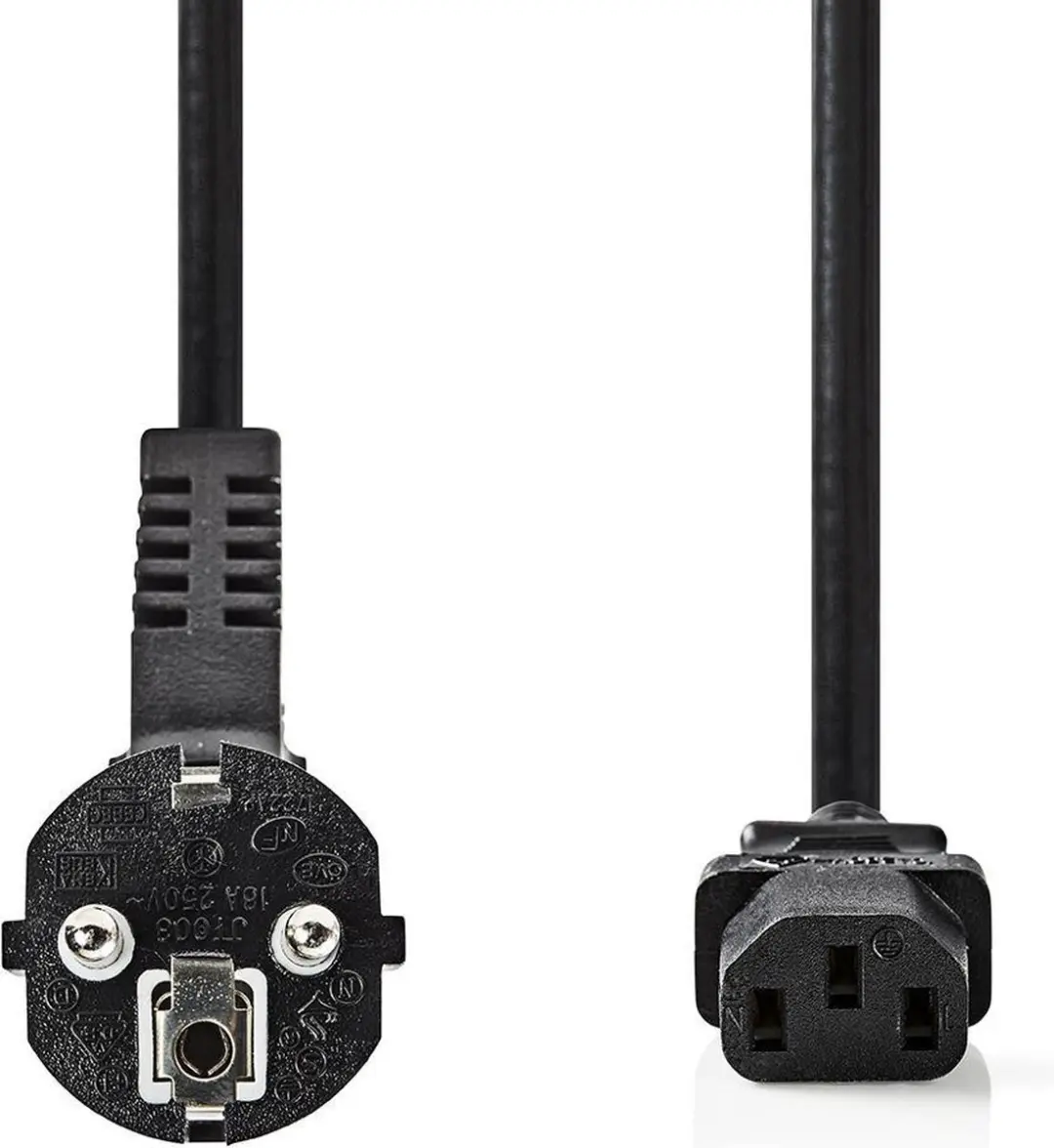 Nedis Stroomkabel Type F CEGL10000BK20
