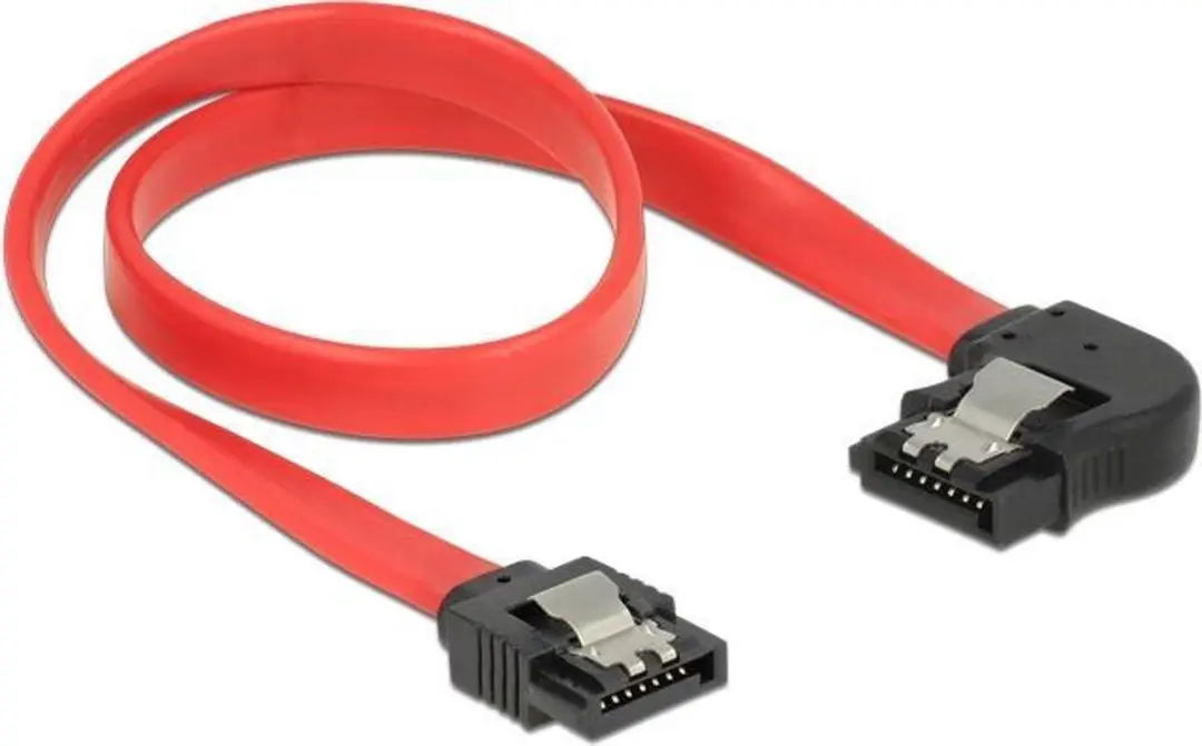Delock SATA Kabel 30cm - Rood - 6 Gb/s