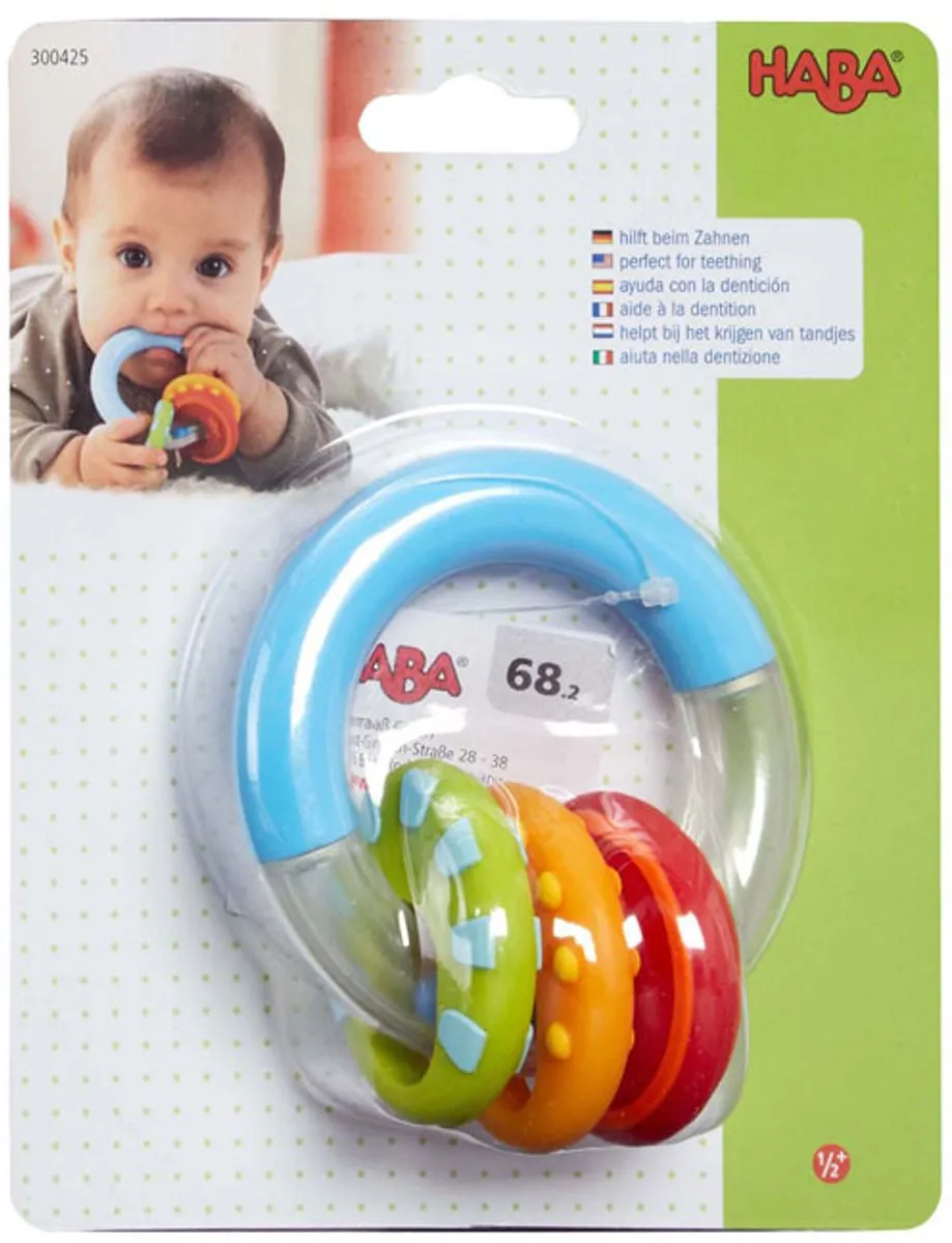 Haba Grijpspeeltje Noppi - Meerdere kleuren