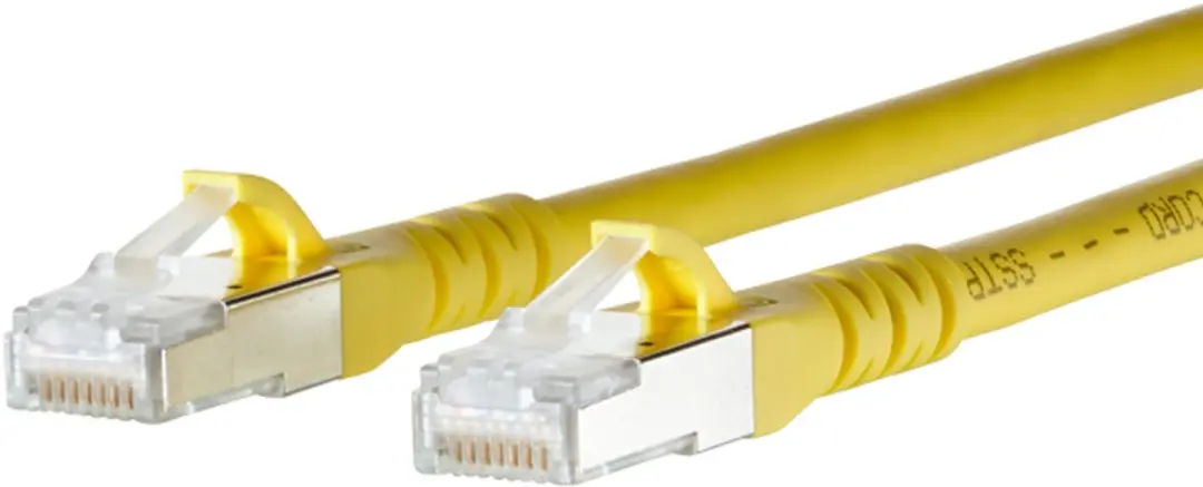METZ CONNECT BTR NETCOM Cat6A Netwerkkabel Geel 2m