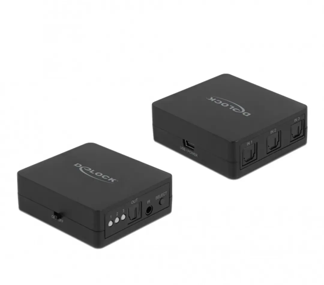 DeLOCK digitale optische Toslink audio schakelaar