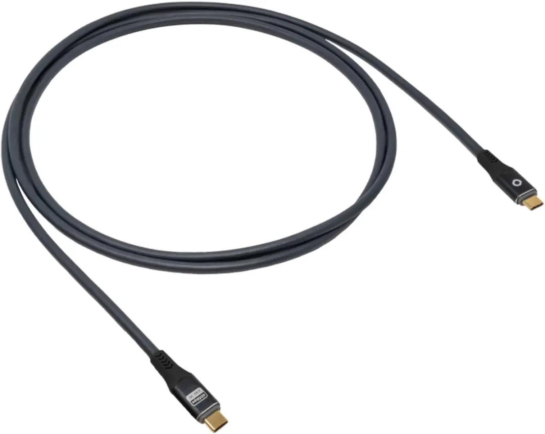 Oehlbach D1C9369 USB-C-kabel 2m - Antraciet
