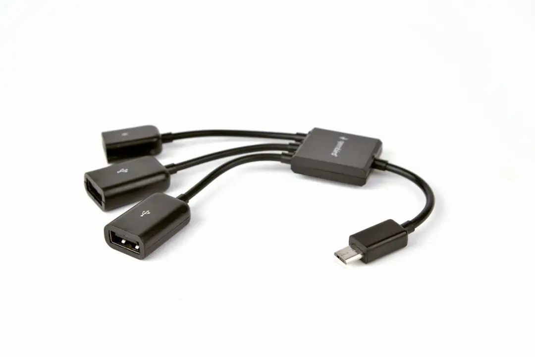 Gembird UHB-OTG-02 USB Hub - Zwart