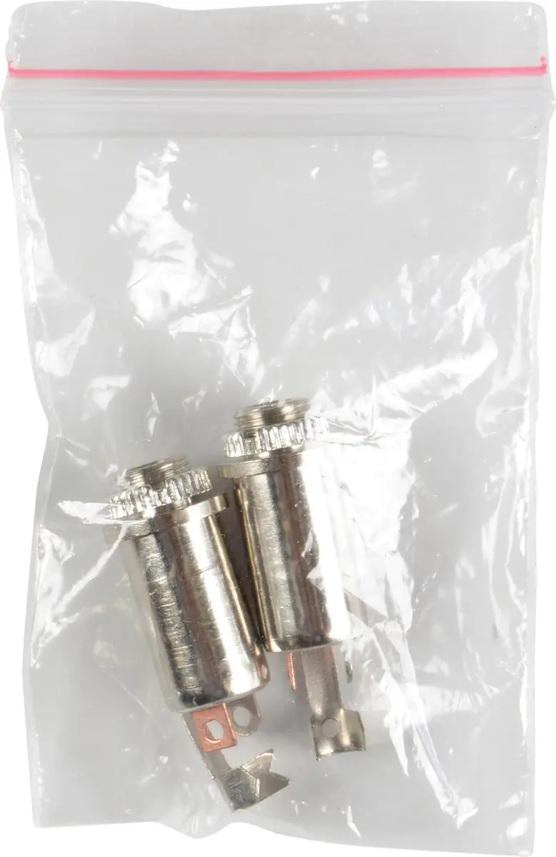 Nedis 3,5mm Jack Inbouwconnector - Metaal - 2 Soldeerpunten