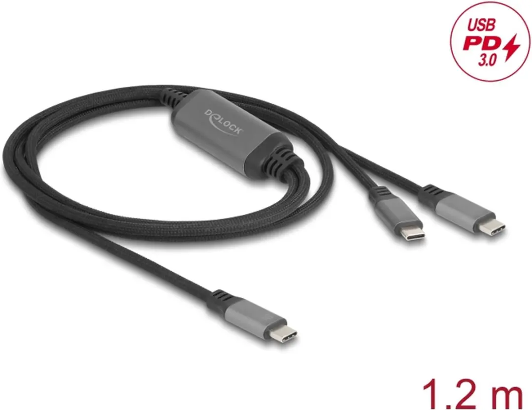 Delock USB-C Kabel 1,2m 2x USB-C