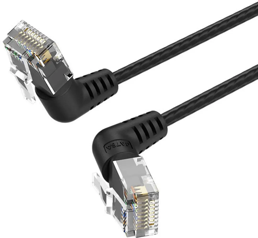 Vention Utp Cat.6 Ibobf Netwerkkabel RJ45 1m - Zwart